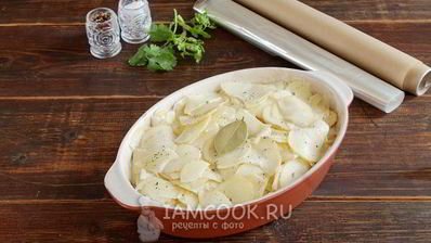 картошка с майонезом и чесноком в духовке