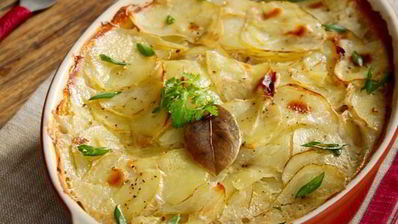 картошка с майонезом и чесноком в духовке