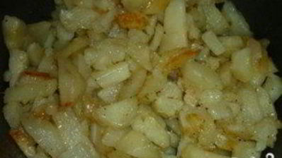 картошка, жареная в мультиварке