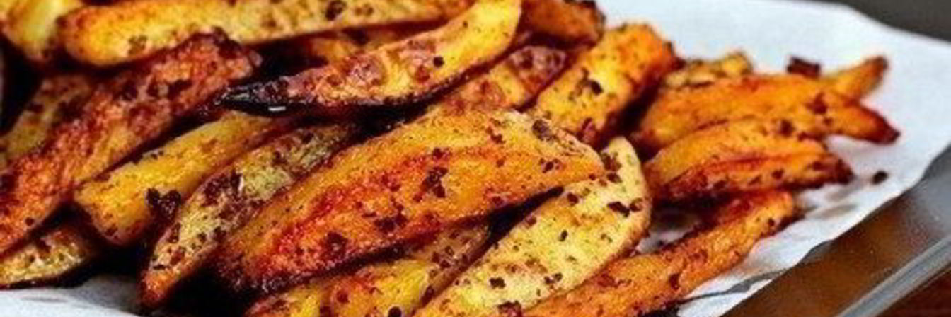 Картошка, жаренная со специями в духовке