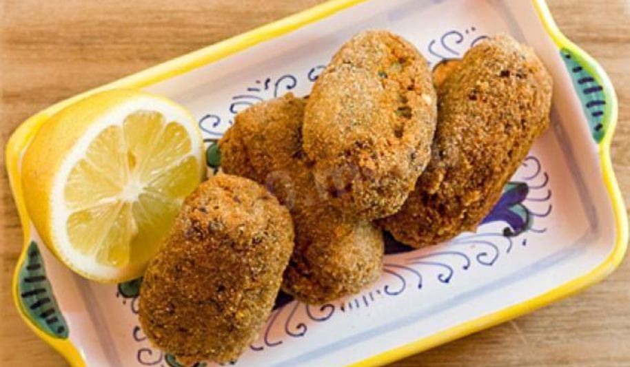 Рецепт крокетов с сыром и мясом