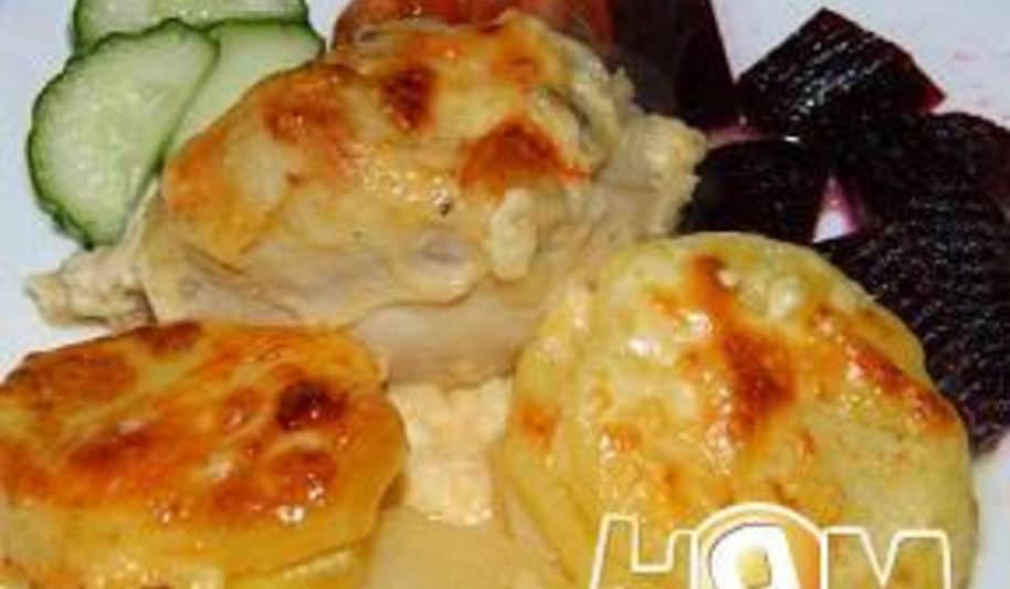 Рецепт молочного картофеля по быстрому