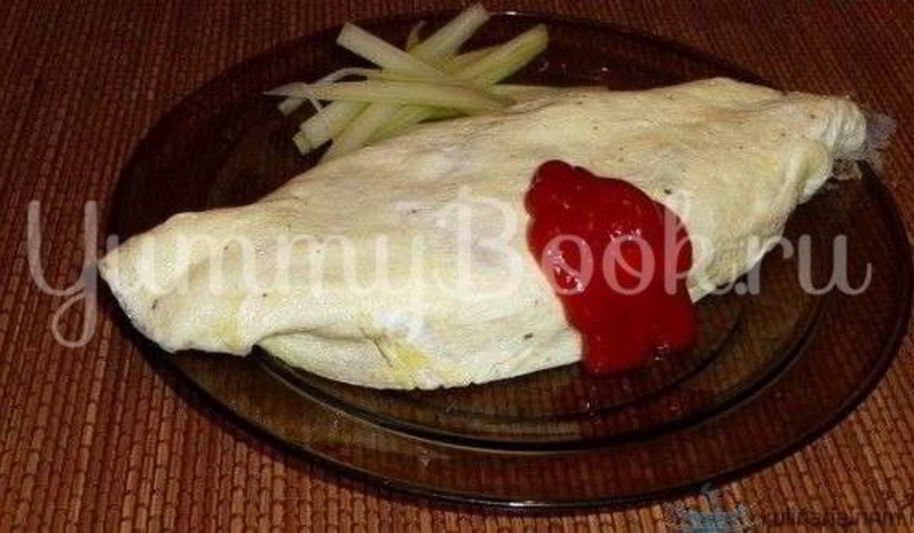 Рецепт омурайса — риса с курицей и томатами в яичной обертке