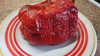 рис с болгарским перцем и горошком