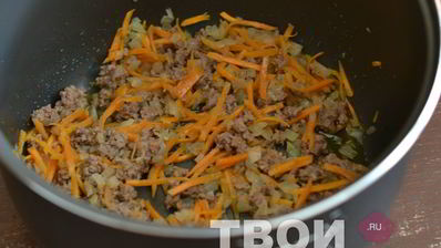 рис с фаршем в мультиварке