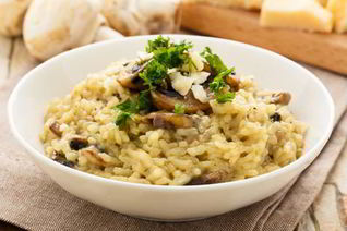 Рис с грибами