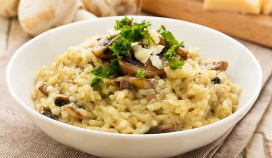 Рецепт риса с грибами