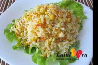 Рис с кукурузой