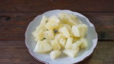 рис с курицей и ананасами