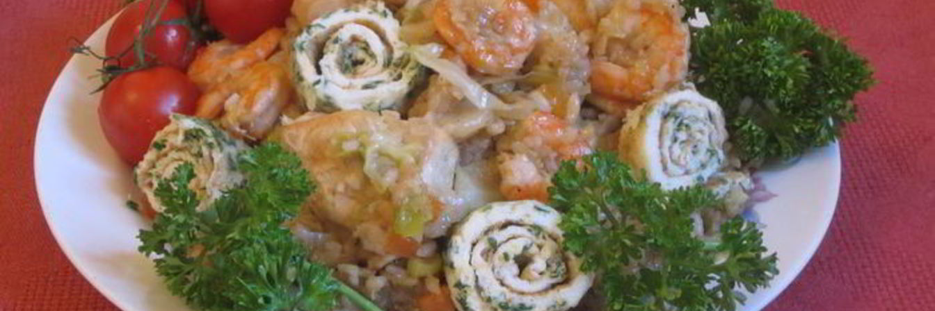 Рис с курицей и овощами Летние фантазии