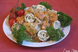 Рис с курицей и овощами Летние фантазии