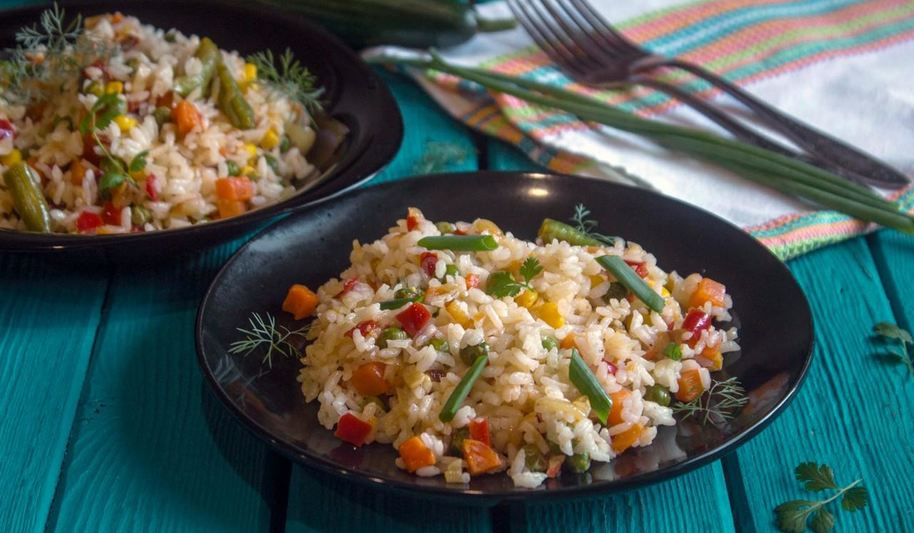 Рецепт риса с мексиканской смесью