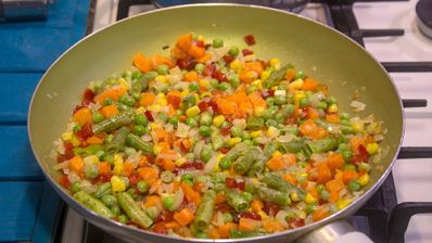 рис с мексиканской смесью