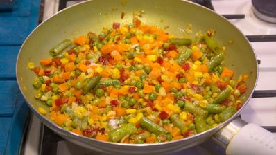 рис с мексиканской смесью