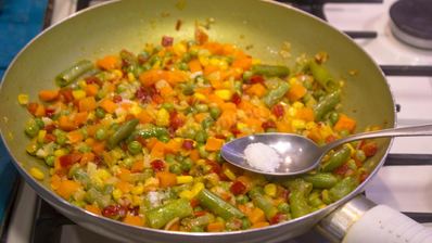 рис с мексиканской смесью