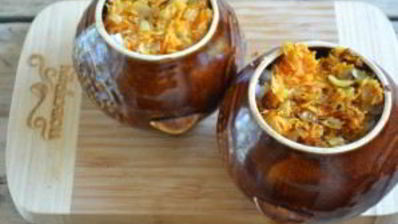 рис с мясом в духовке