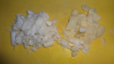 рис с овощами и морским коктейлем