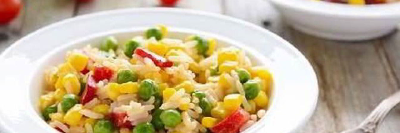 Рис с овощами по-гречески