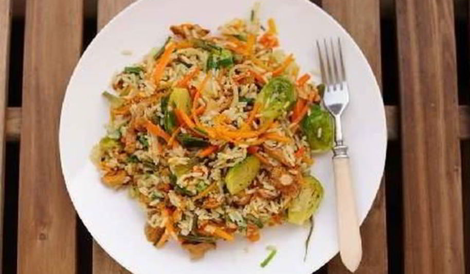 Рецепт риса с овощами по-китайски