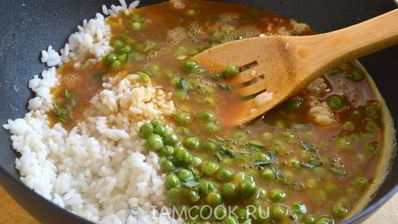 рис с яйцом по-китайски