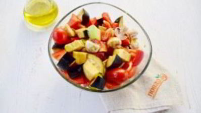 рис с запеченными овощами