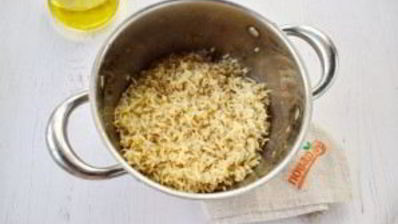 рис с запеченными овощами