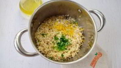 рис с запеченными овощами