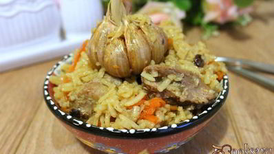 рис со свининой в мультиварке