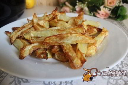 Жареный картофель в мультипечи