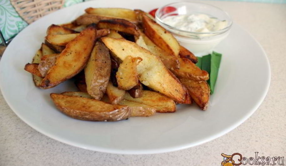 Рецепт жареного молодой картофель