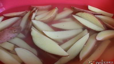 жареный молодой картофель