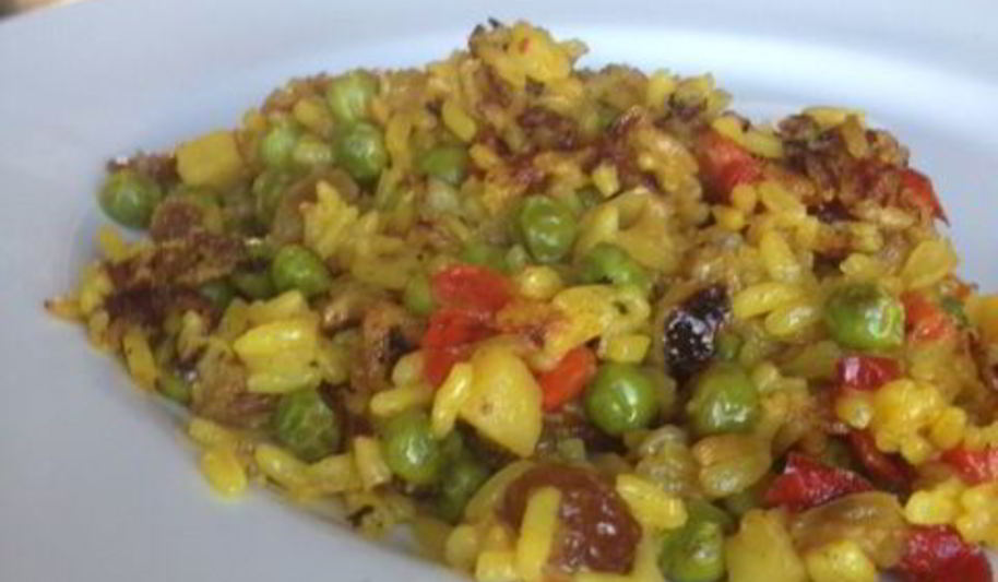 Рецепт жареного риса карри