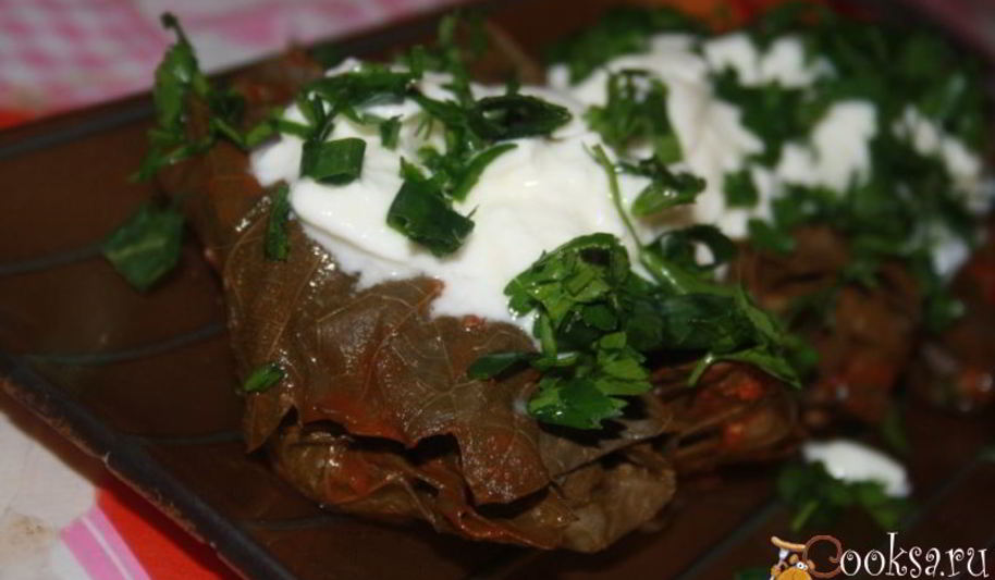 Рецепт диетической долмы из куриной грудки