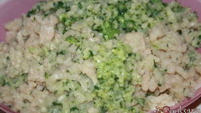 диетическая долма из куриной грудки