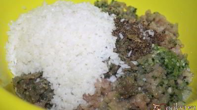 диетическая долма из куриной грудки