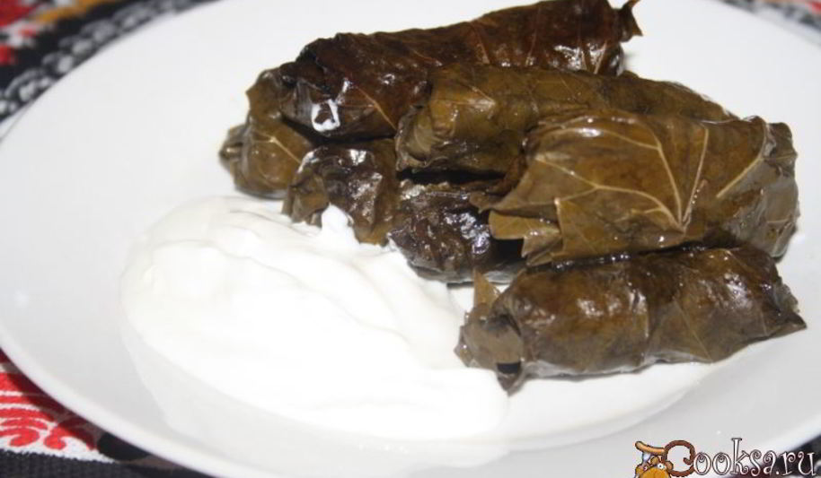 Рецепт долмы из свинины с яблоками