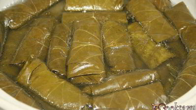 долма из свинины с яблоками