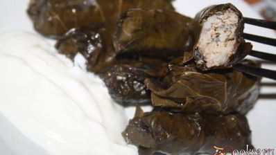 долма из свинины с яблоками