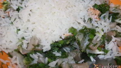 долма с филе морского окуня