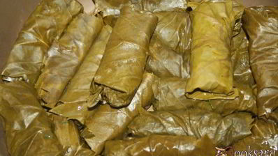 долма с филе морского окуня