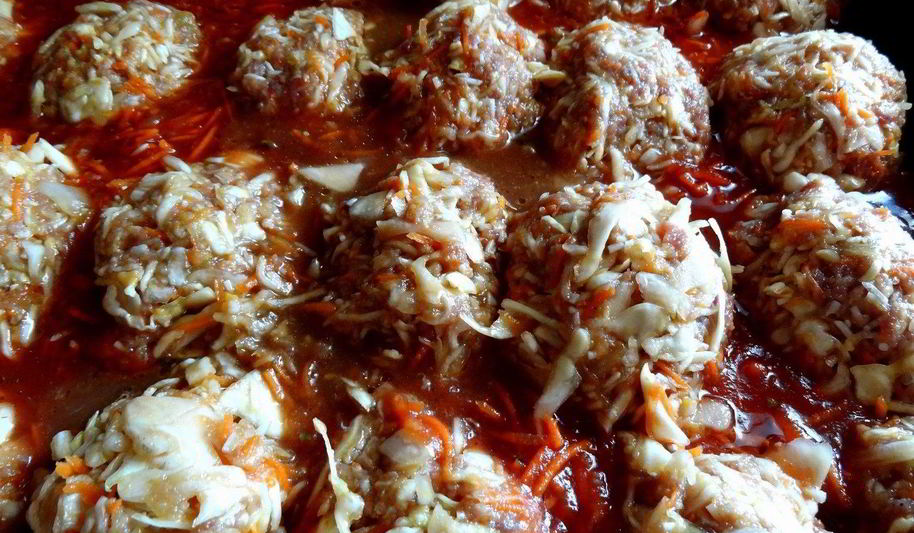 Рецепт голубцов фальшивых в тефтелях