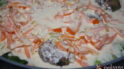 голубцы из молодой капусты с говядиной и красным рисом рубин