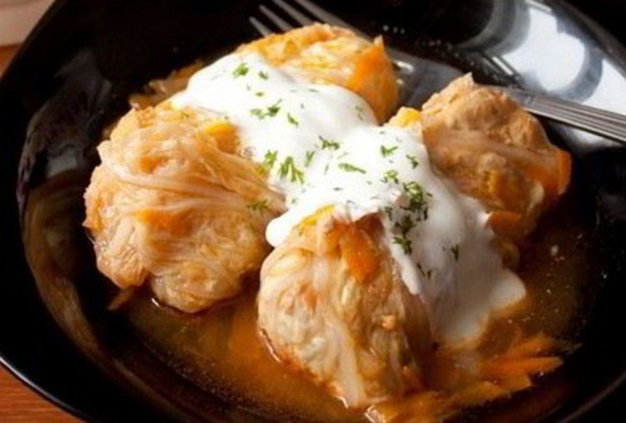 Голубцы из пекинской капусты с говяжьим фаршем