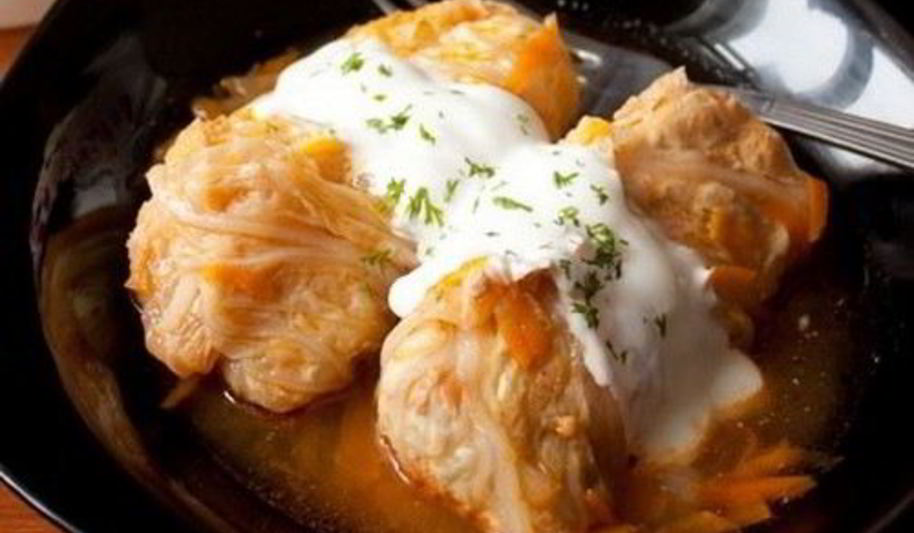 Рецепт голубцов из пекинской капусты с говяжьим фаршем