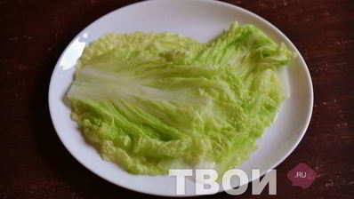 голубцы из пекинской капусты