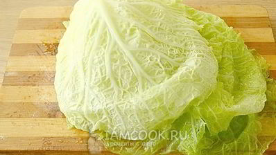 голубцы из савойской капусты