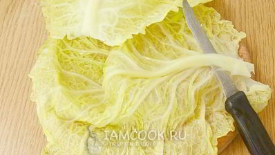 голубцы из савойской капусты