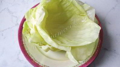 голубцы овощные