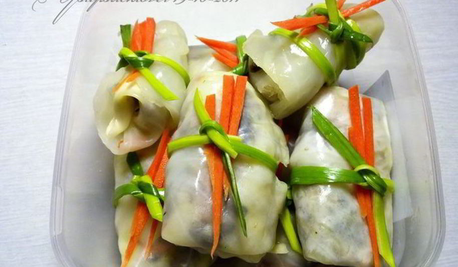 Рецепт голубцов с грибами и овощами