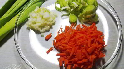 голубцы с грибами и овощами